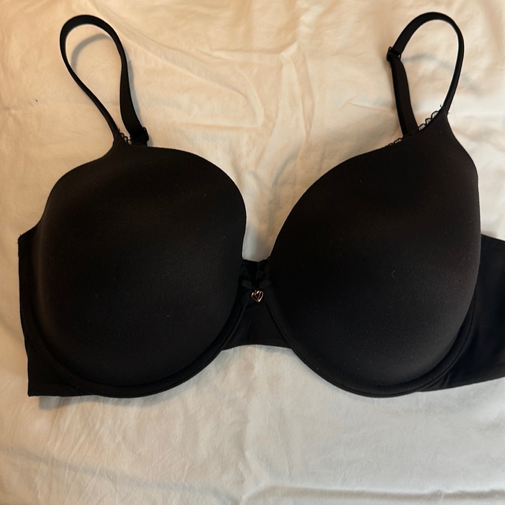 Body by Victoria Lined Perfect Coverage Black Bra